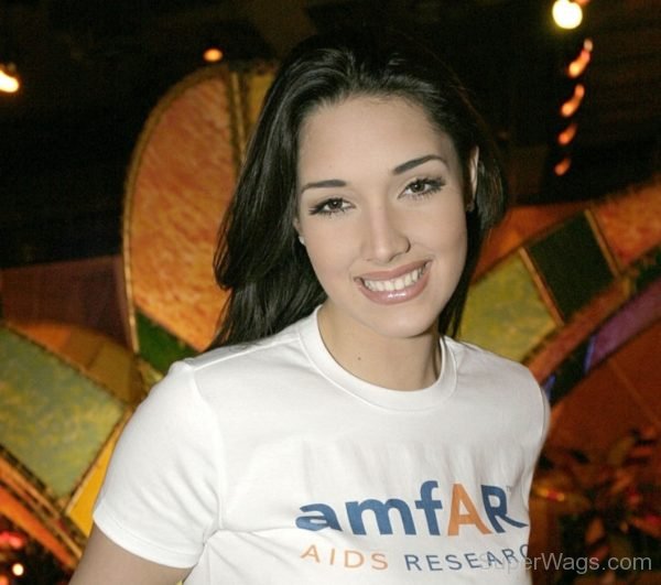 Amelia Vega Cute Smile Super Wags Hottest Wives And Girlfriends Of My