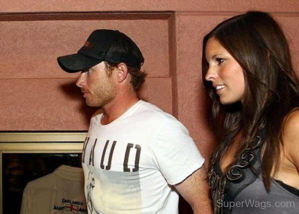 Ian Bell With His Girlfriend