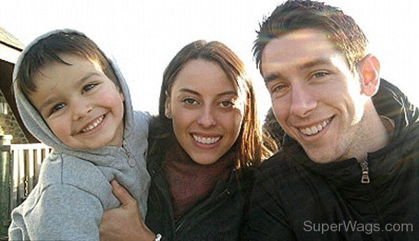 Brad Jones With His Wife Dani