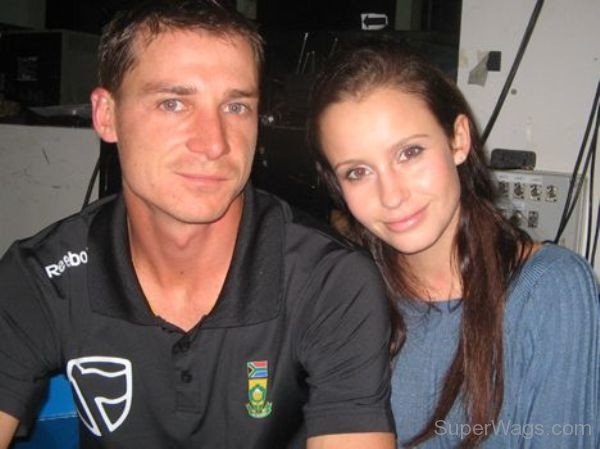 Dale Steyn With His Girlfrind Jeanne Kietzmann