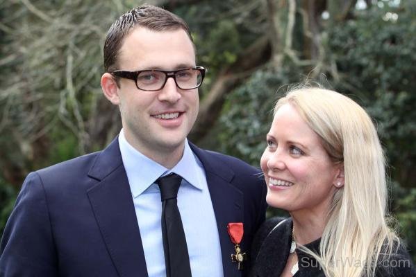 Daniel Vettori And His Wife John Banks