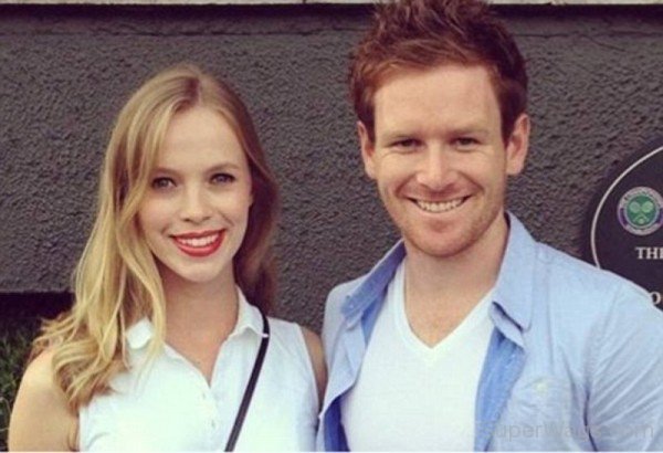 England Cricket Captain Eoin Morgan With Girlfriend