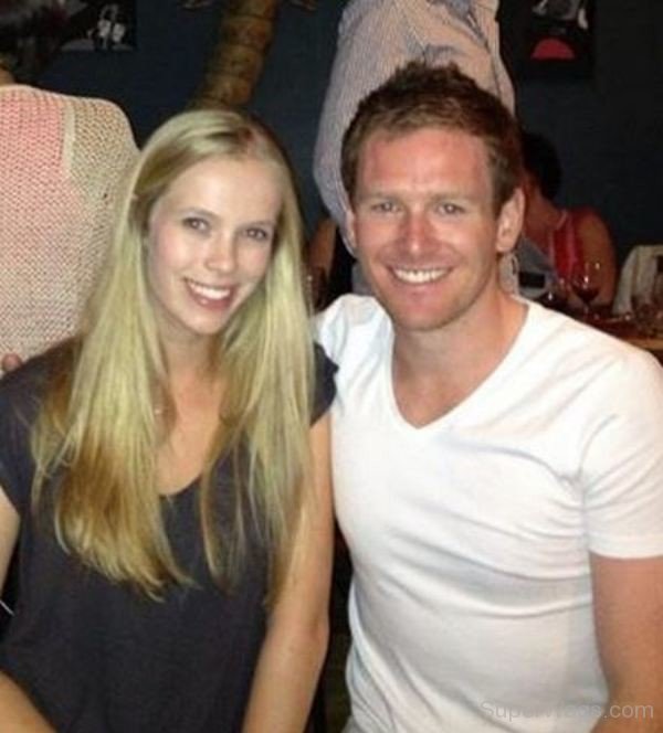 Eoin Morgan With Girlfriend