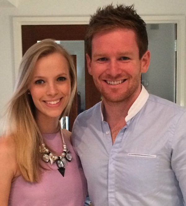 Eoin Morgan With Ridgway Girlfriend Image