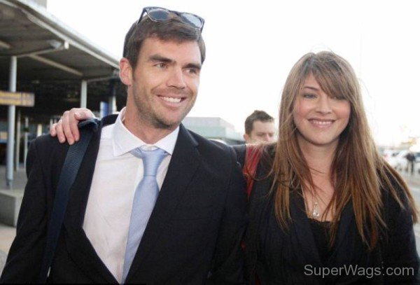 James Anderson With Wife Daniella Lloyd