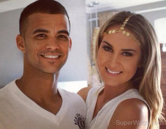 Jp Duminy With His Wife Picture