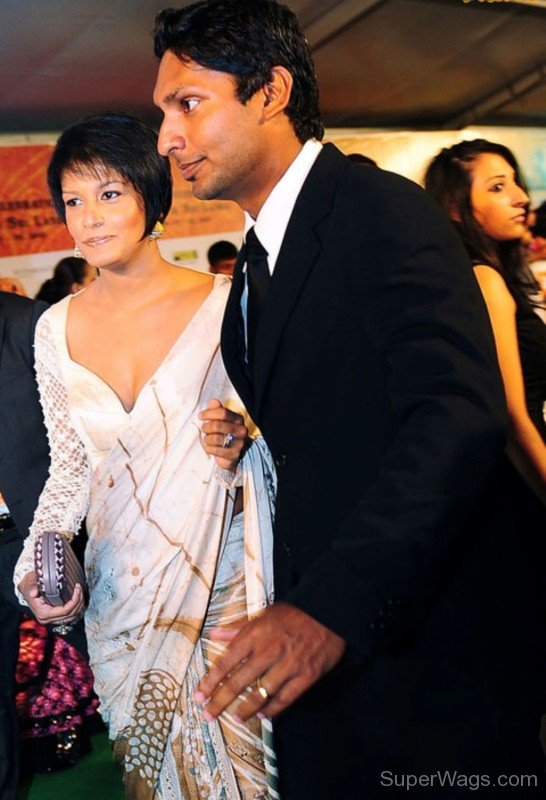 Kumar Sangakkara His Wife Yehali