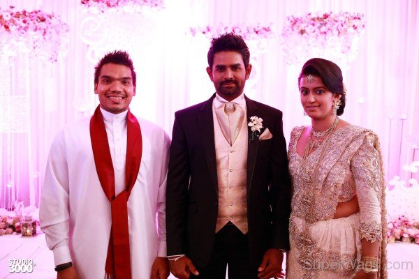 Lahiru Thirimanne's Wedding Day Photo
