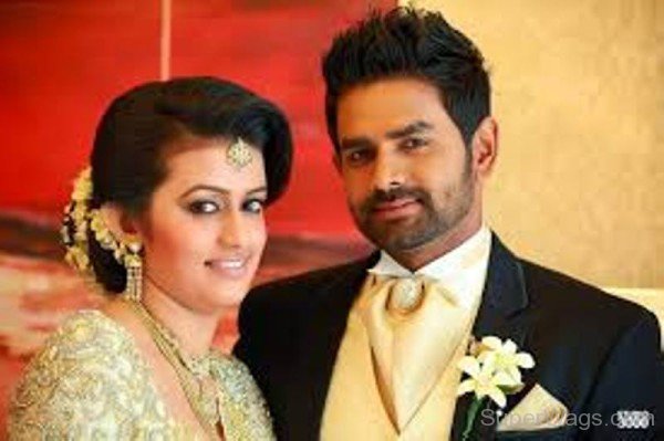 Lahiru Thirimanne's Wedding Day Pic