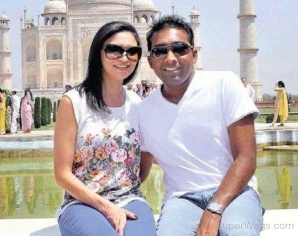 Mahela Jayawardene and his wife Christine Sirisena