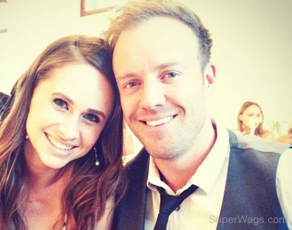 Morne Morkel With His Wife Danielle