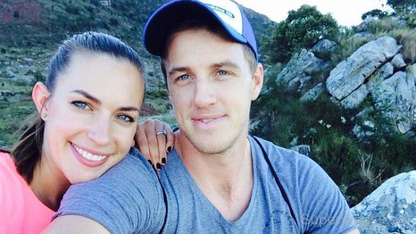 Morne Morkel With His Wife Image