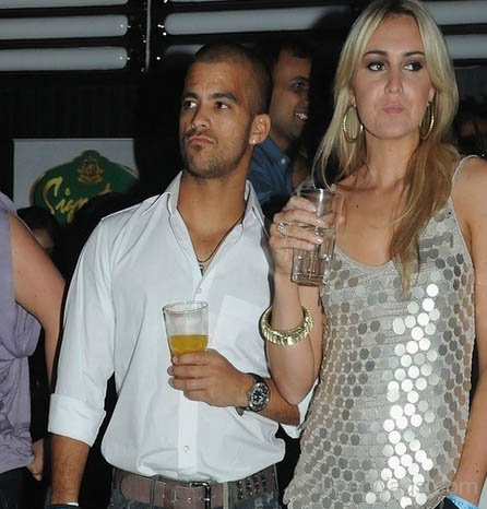 Picture Of Jp Duminy And His Wife
