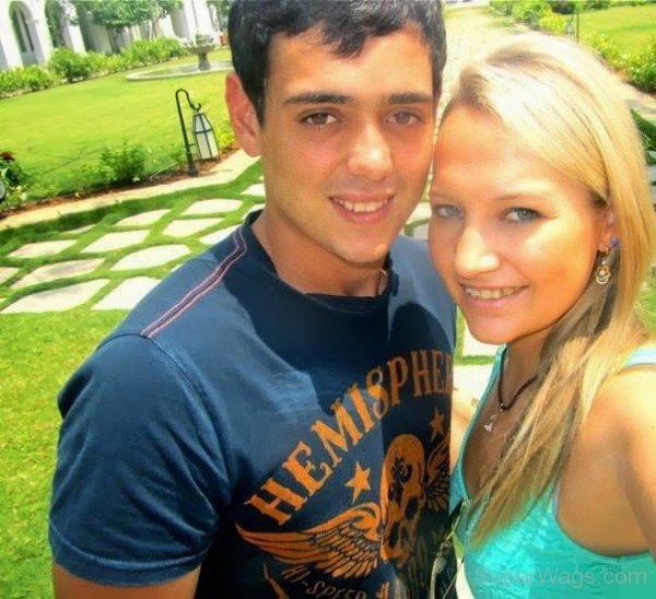 Quinton De Kock With His Girlfriend