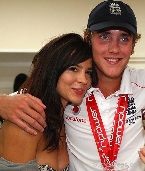 Stuart Broad And Girlfriend Kacey Barnfield