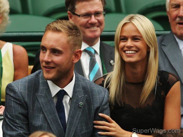 Stuart Broad and Bealey Mitchel Picture