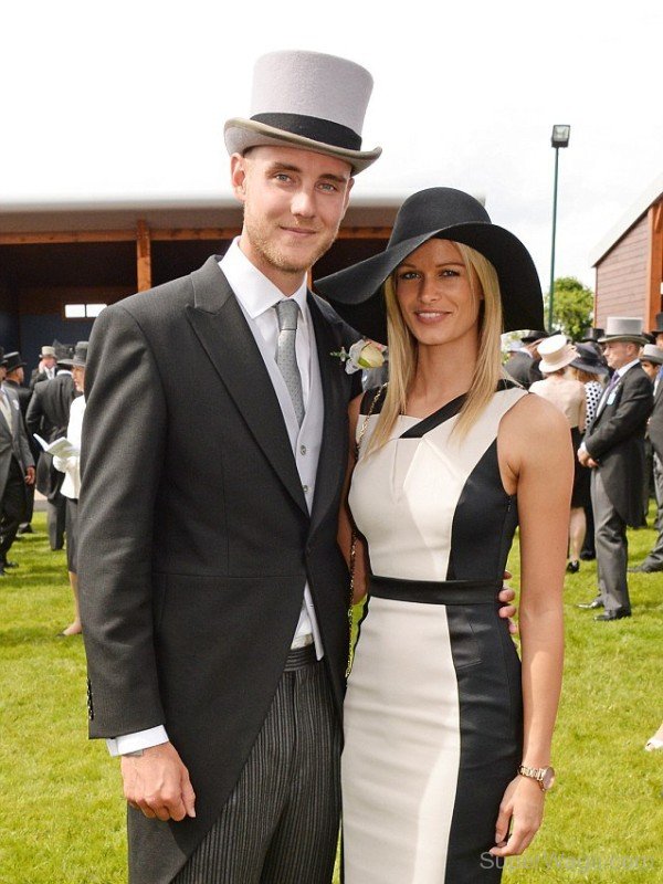 Stuart Broad and Bealey Mitchell Image