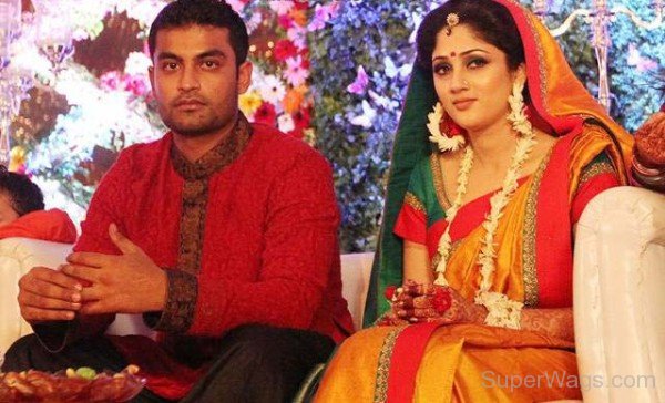 Tamim Iqbal With His Wife Picture