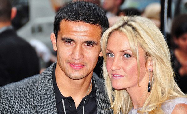 Tim Cahill And His Wife Rebekah