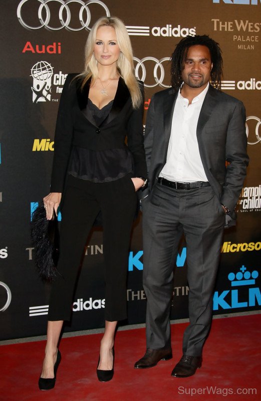 Adriana Karembeu And Christian Karembeu On Red Carpet