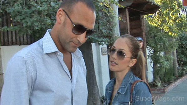 Derek Jeter and Minka Kelly