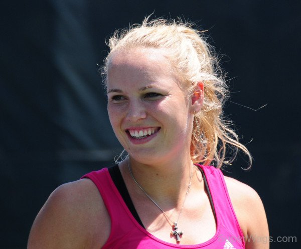 Lovely Smile Of Caroline Wozniacki