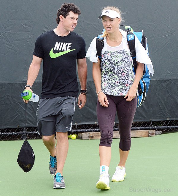 Caroline Wozniacki With Ex-Boyfriend Rory McIlroy