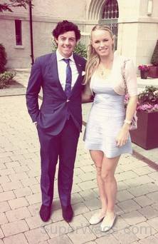 Image Of Rory McIlroy With Caroline Wozniacki