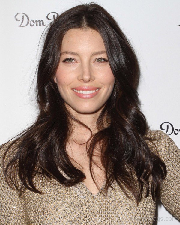 Jessica Biel Black Hair Style