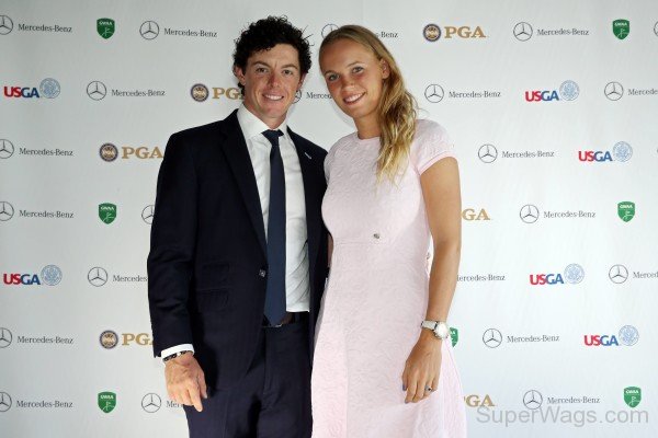 Rory McIlroy With Tennis Player Caroline Wozniacki