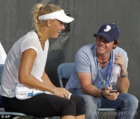 Rory Mcilroy And Caroline Wozniacki Smile