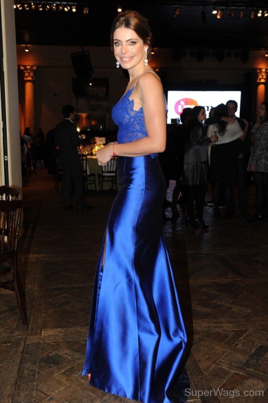 Daniela Cicarelli In Blue Gown