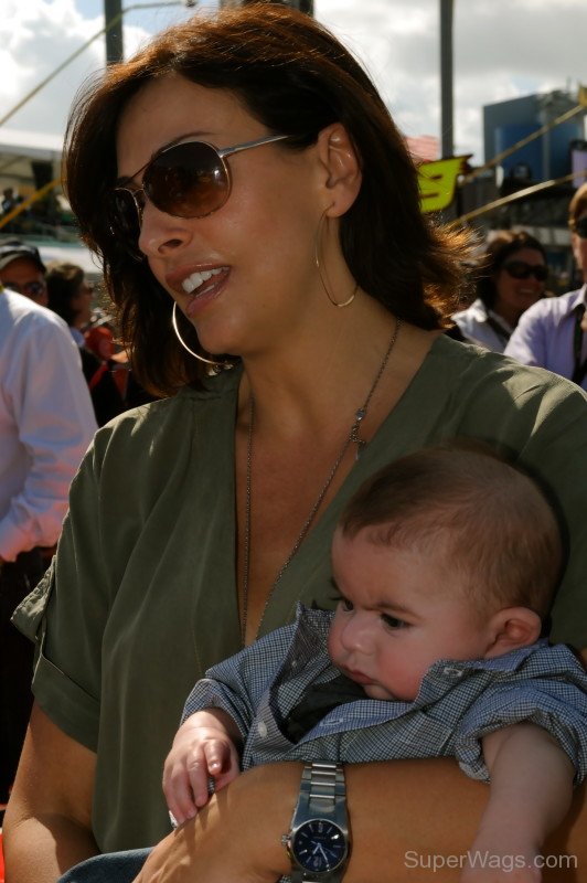 Ingrid Vandebosch And Son