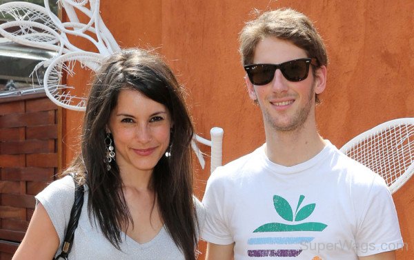 Marion With Romain Grosjean