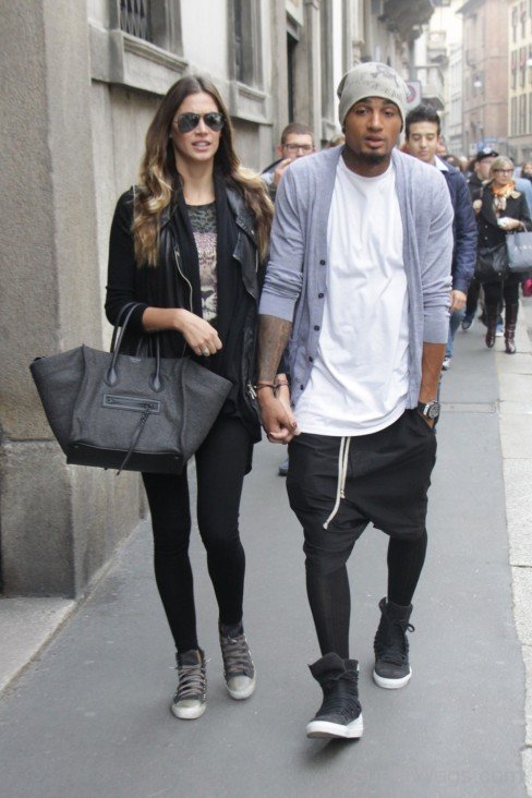 Melissa With Kevin Prince Boateng