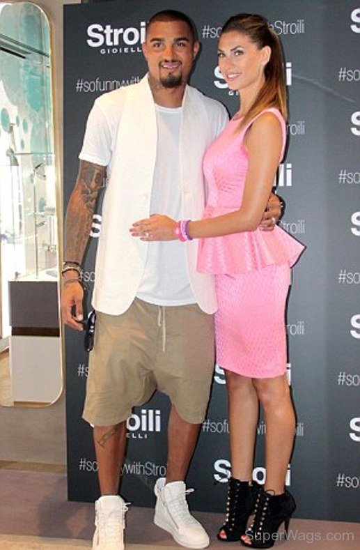 Melissa With Kevin Prince Boateng