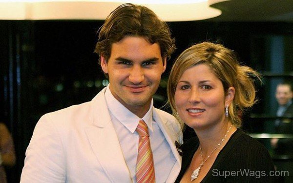Mirka Federer With Roger Federer