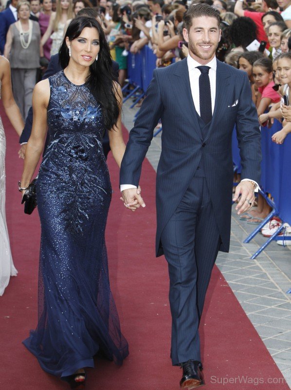 Pilar Rubio With Her Husband