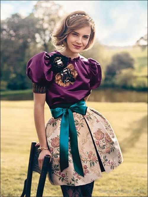 Glamorous Emma Watson