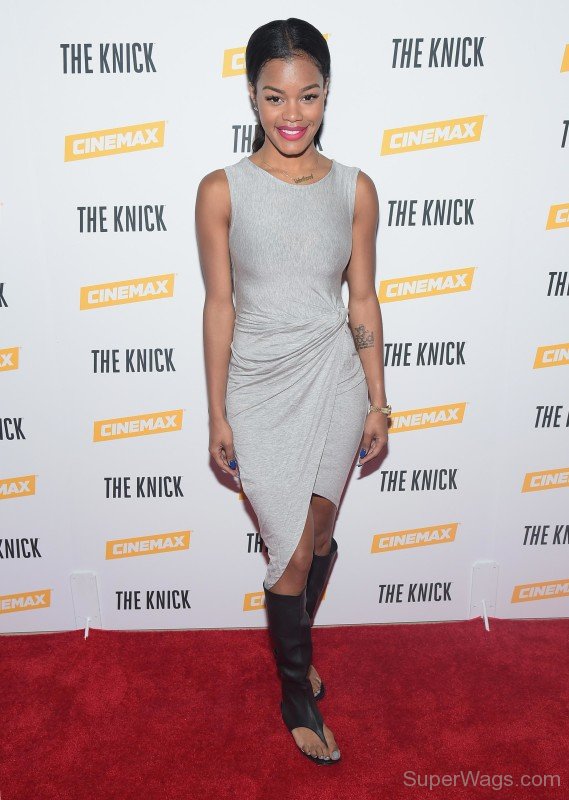 Teyana Taylor On Red Carpet
