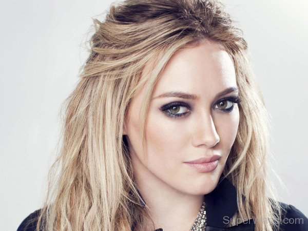 Closeup Of Hilary Duff 