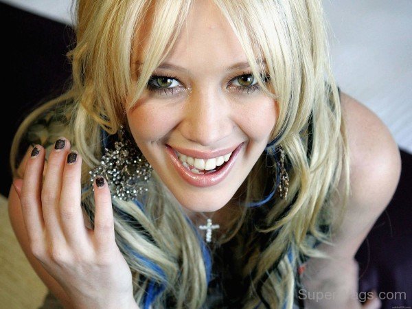 Hilary Duff Laughing