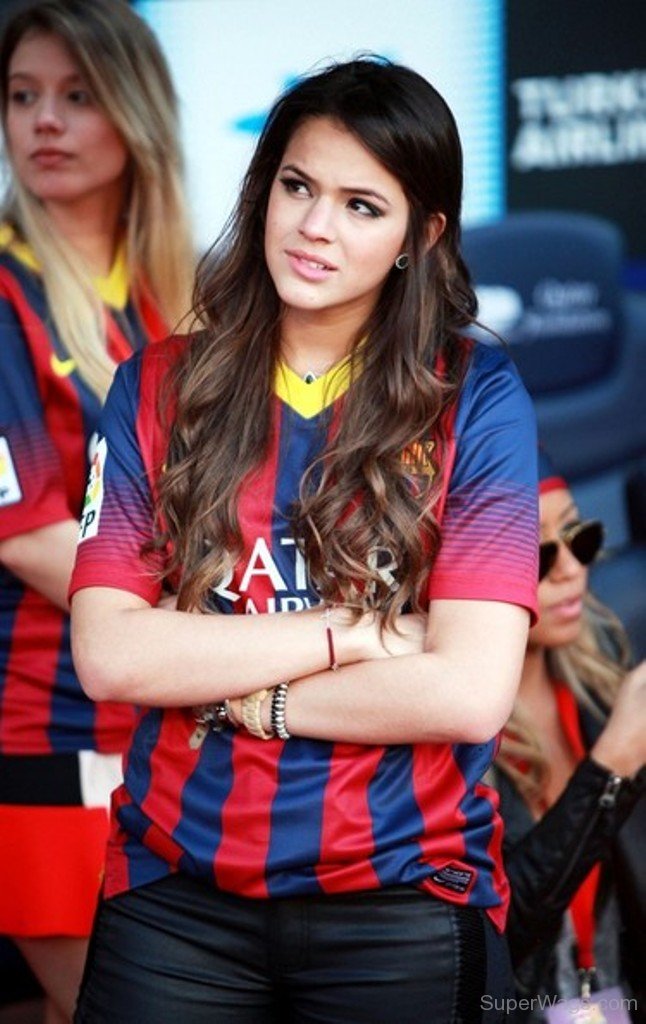 Neymar Girlfriend Bruna Marquezine | Super WAGS - Hottest Wives and ...