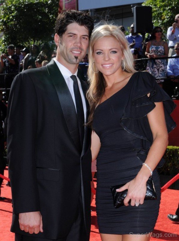 Jennie Finch With Her Husband-Sw125