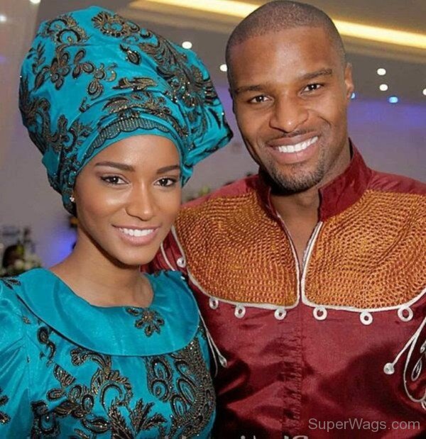 Leila Lopes With Her Hubby-Sw1089