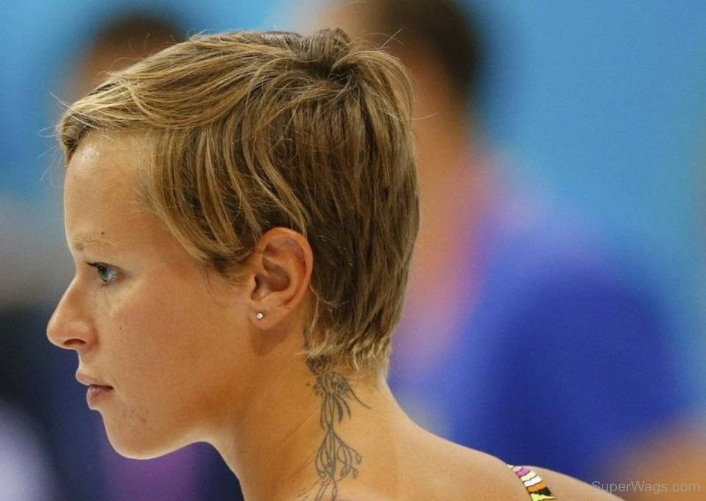 Federica Pellegrini Nape Tattoo Super WAGS Hottest Wives And Federica Pellegrini Nape Tattoo Super WAGS Hottest Wives And