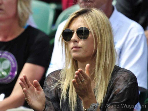 Maria Sharapova Wearing Goggle-SW4138