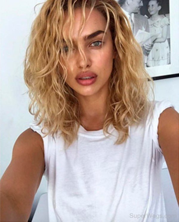 Irina Shayk blonde Hairstyle-SW122