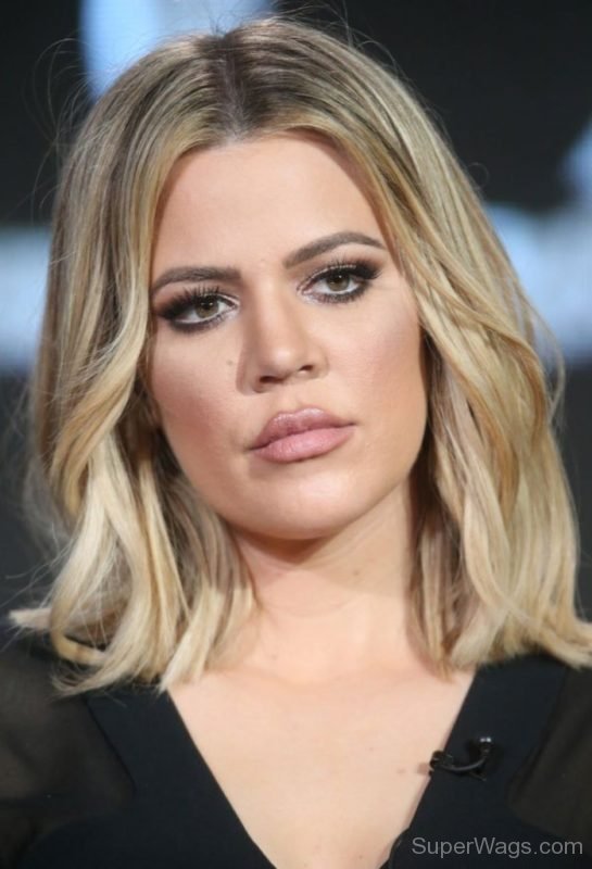 Closeup Of Khloe Kardashian