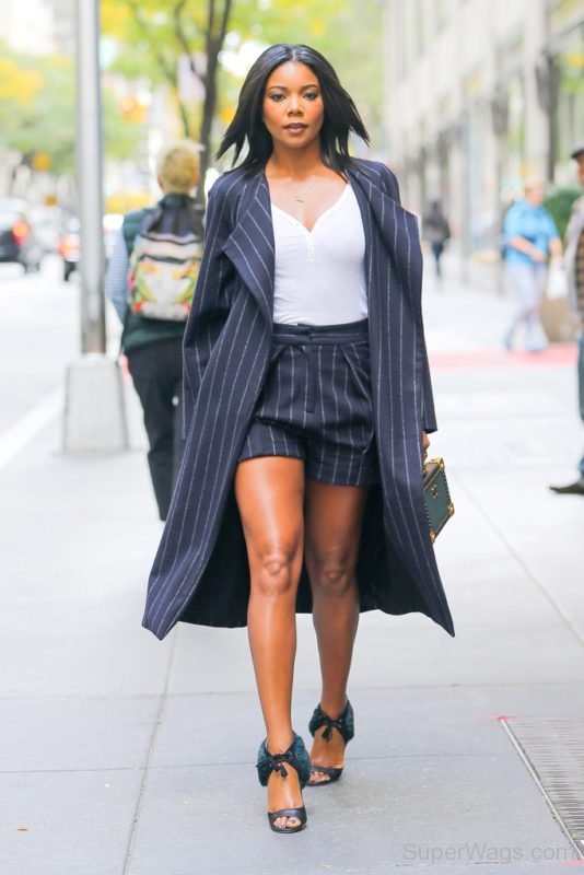 Gabrielle Union In Black Outfit-SW1041